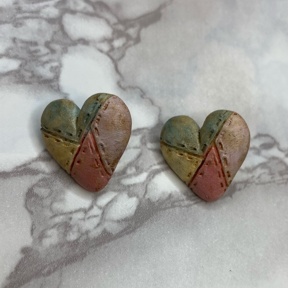 Patchwork earrings